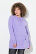 Pull col montant et cordon de serrage, poches et manches longues