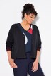 Cardigan en maille double-face. Encolure en V et manches longues