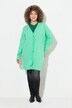 Cardigan col en V et patte de boutonnage, coupe Boxy