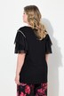 T-shirt dal taglio svasato con mezze maniche di mesh con volant