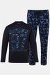 Pyžamo Men+, dvojdílné, tričko s dlouhými rukávy, maskáčové kalhoty, Modern střih, do 8XL
