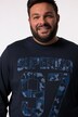 Pyžamo Men+, dvojdílné, tričko s dlouhými rukávy, maskáčové kalhoty, Modern střih, do 8XL