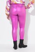 Leggings, stram pasform, metallisk look