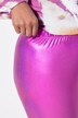 Leggings, stram pasform, metallisk look