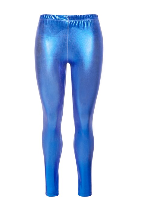 Legíny, úzký střih, metalický vzhled