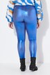 Leggingsit, Tight Fit, metallinen look
