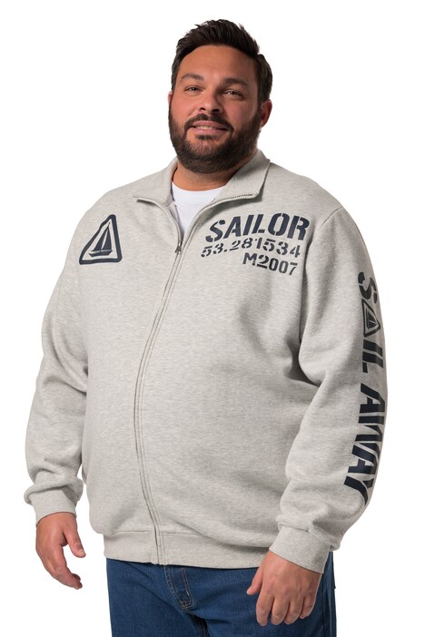 Mikina Men+, stojáček, do 8XL