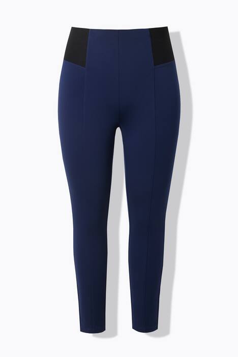 Slim fit shapewear leggings with wide elastic waistband