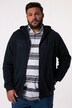 Men+ chaqueta de chándal con capucha, aplicación, hasta la 8 XL