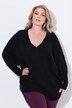 Neule, poncho-look, v-pääntie