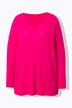 Poncho style V-neck sweater