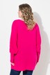 Poncho style V-neck sweater