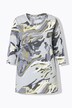 T-shirt, A-form, camouflage, glitrende smiley