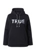 Mikina s kapucí, True, šňůrka, kapsy, dlouhé rukávy