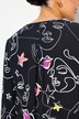 Blouse smockée