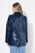 Blazer dal taglio aderente con effetto pitonato