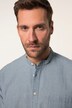 Chemise JP 1880 coupe Modern Fit, manches courtes et col montant, imprimé minimaliste - jusqu'au 8 XL