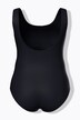 Maillot de bain sans bonnets souples. Passepoils colorés