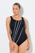 Maillot de bain sans bonnets souples. Passepoils colorés