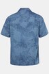 Chemise en jean JP 1880, manches courtes et col cubain, imprimé au laser, coupe Cuba-Fit - jusqu'au 8 XL