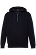 Pletená mikina JP1880, kapuce, žebrovaný úplet, zip, do 7XL