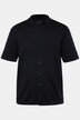 JP 1880 finstrikket skjorte, FLEXNAMIC®, business, halvermet, Kent-krage, moderne passform, lettstelt, opp til 7 XL