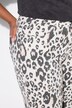 Pantaloni dal taglio aderente con fantasia leopardata a effetto gradiente e quattro tasche