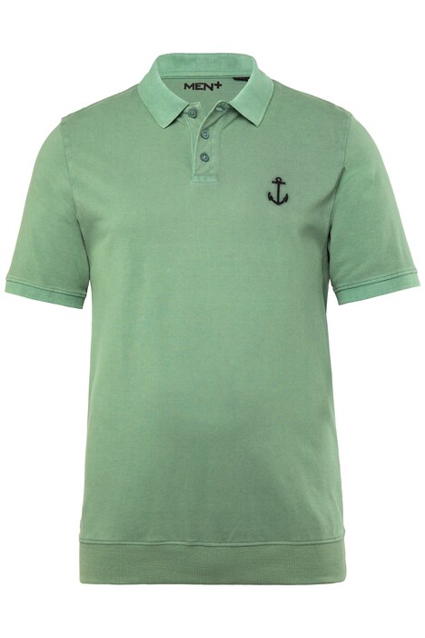 Polokošile Men+, břišní střih, krátké rukávy, vintage vzhled, do 8XL