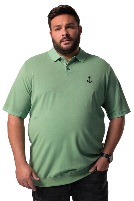Polokošile Men+, břišní střih, krátké rukávy, vintage vzhled, do 8XL