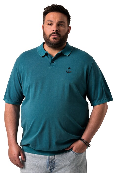 Polokošile Men+, břišní střih, krátké rukávy, vintage vzhled, do 8XL