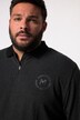 Men+ polo Bauchfit, manga larga, piqué, cremallera, hasta la 8 XL