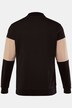Men+ poloshirt, mavevenlig pasform, lange ærmer, op til str. 8XL