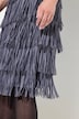 Fringed skirt with elastic waist