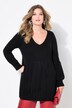 Pull avec large volant, maille aussi douce que du cachemire
