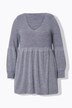 Trøje, cashmere-fornemmelse, bredt skød