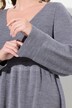 Trøje, cashmere-fornemmelse, bredt skød