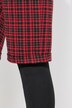 Bermudashorts, løs pasform, jacquard, opslag ved søm