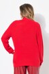 Genser, normal passform, V-hals med choker