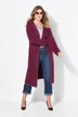 Extra long decorative neckline stitch cardigan