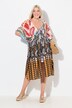 Kaftan, Safari, V-udskæring, korte ærmer