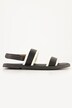 Leren sandalen, klittenband, wijdte H