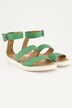 Leren sandalen, nappaleer, bevestigingsriempjes, wijdte H