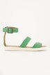 Leren sandalen, nappaleer, bevestigingsriempjes, wijdte H