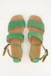 Leren sandalen, nappaleer, bevestigingsriempjes, wijdte H