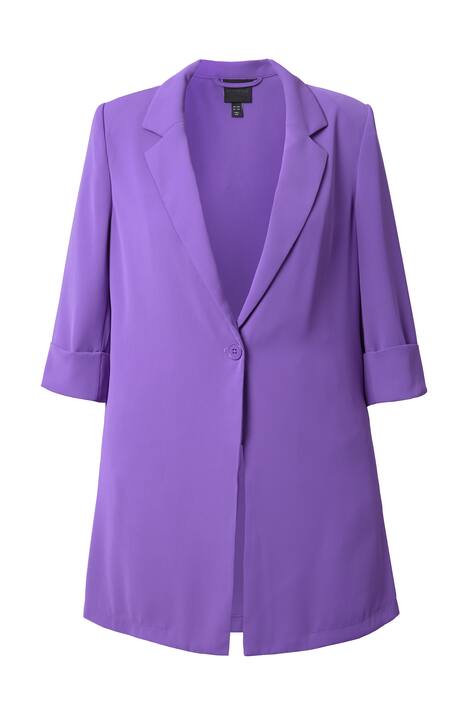 Blejzr, klopový límec, knoflíkové zapínání, 3/4 rukávy