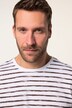 JP 1880, T-shirt, korte mouwen, gestreept, tot 8XL