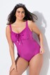 Maillot de bain à fronces. Avec armatures et sans bonnets souples. Matières recyclées