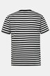 JP 1880 T-shirt, korte ærmer, striber, print på brystet, op til 8 XL