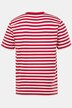 JP 1880 T-shirt, korte ærmer, striber, print på brystet, op til 8 XL