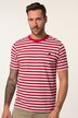 JP 1880 T-shirt, korte ærmer, striber, print på brystet, op til 8 XL